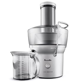 Breville BJE200XL Juice Fountain Compact Extractor - Silver