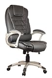 Executive High Back Black Color PU Leather Office Chair Black 11 MO
