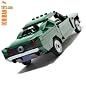 Bullitt's 1968 Fastback - Custom LEGO Element Kit