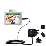 International Wall / AC Charger for the Garmin Nuvi 310 - Gomadic Brand w/ TipExchange Technology