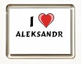 I love Aleksandr Fridge Magnet