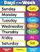 Trend Learning Charts Days of the Weeks