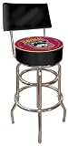 NCAA Loyola Chicago Padded Bar Stool with Back