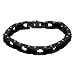 Jewelry : Stainless Steel & Rubber Black Invicta Elements Bracelet