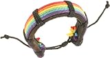 Rainbow Leather Bracelet