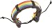 Rainbow Leather Bracelet