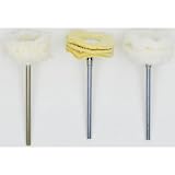 Proxxon 28291 Cotton, Suede and Felt Polishing Set