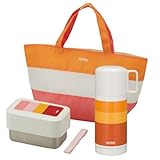 Amazon.co.jp限定 THERMOSスペシャルセット 【フレッシュランチボックス DBH-551W R&ステンレススリムボトル FEJ-350 OR】