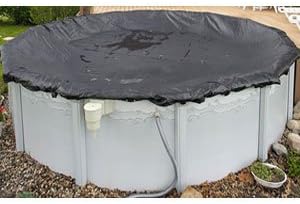 12' Rugged Mesh Winter Round Above Swimming Pool Cover
