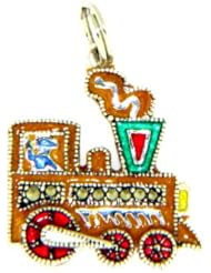 Judith Jack Locomotive Train Charm