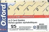 Oxford Index Card Guide 3