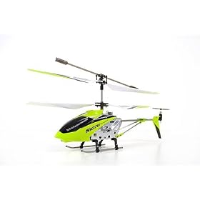 NEW 2012 Green Syma S107G 3 Channel RC Radio Remote Control Helicopter with Gyro: Toys &amp; Games