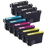 ACL 10 PK T200XL Compatible Ink Cartridge for EPSON T200 (4 Black, 2 Cyan, 2 Magenta, 2 Yellow)Expression Home XP-200,Expression Home XP-300,Expression Home XP-400,WorkForce WF-2530,WorkForce WF-2540