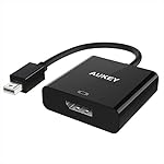 AUKEY Mini DisplayPort-DisplayPort 変換アダプター 4K surface pro Macに対応 CB-V8