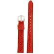 Watch Band Genuine Leather Lizard Grain Red 14mm Watch Band Genuine Leather Lizard Grain Red 14mm