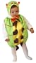Mullins Square Caterpillar Baby Costume, Lime - 6-18 Months