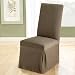 Stretch Pique Dining Room Chair - Taupe