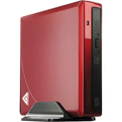 Apricorn Aegis NetDock USB 2.0 3 in1 Netbook Docking Station AND-DVDRW (Red)