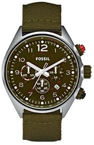 Fossil #CH2726 Men's Brown Dial Flight Chronograph Watch