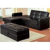 Oxnard Convertible Sofa and Ottoman Set