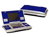 Original Nintendo DS Skin - NEW - COBALT BLUE system skins faceplate decal mod