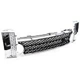 06-09 Land Rover Range Rover HSE Front and Side Vent Grille Chrome Black by Generic Product