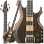 ESP LTD F-4E Electric Bass - Gloss Ebony/Natural