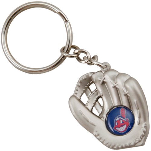 Cleveland Indians Baseball Glove Keychain