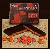 Goji Raw Chocolate Bar - 100% Organic (Box with 6 Bars)