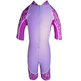 Girls Low Tide, UPF 50+, UV Protective Short-Sleeved Sunsuit
