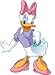 RoomMates RMK1513GM Daisy Duck Peel and Stick Giant Wall Decal