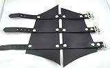 Plain Strap Armband Wristband Black Metal Cradle Filth
