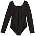 Capezio girls Classic Long Sleeve athletic leotards, Black, 8 10 US