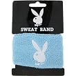 Baby Blue PLAYBOY Sweat Band Wrist Cuff