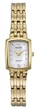 Image of Accurist LB1254P Ladies stone set Gold tone bracelet watch