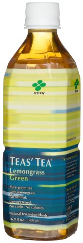 Ito En Teas' Tea Lemongrass Green, Pure Green Tea with Lemongrass, 16.9-Ounce Bottles (Pack of 12)