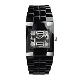 TechnoMarine Womens BlackSnow Magnum Diamond Watch #SQCB02C