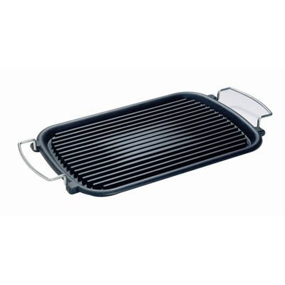 Ilsa Atollo V175 Cast Iron 9-Inch x 14.5-Inch Rectangular Grill