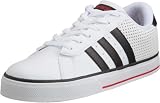 [アディダス] adidas Daily Vulc  U4542600 (ランニングホワイト/ダークブラウン/ユニバーシティレッド/25)