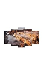 Wall Decor Fotocuadro 5 Piezas Pirámide Underwater