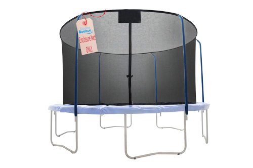 Upper Bounce Replacement Trampoline Safety Net with Top Ring Enclosure Systems