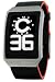 Phosphor Unisex DH02 Digital Hour E-INK Curved Leather Band Watch