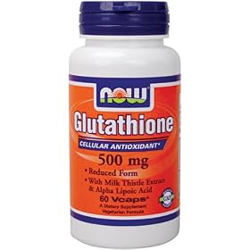 NOW Foods Glutathione 500Mg Plus, 60-VcapsGlutathione (500mg)