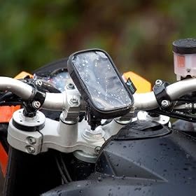 UltimateAddons Bike, Bicycle, Motorbike Mount Kit with Water Resistant Case for Nokia C6