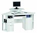 Jahnke Computer Line White Corner Computer Desk