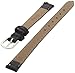Timex Women's Q7B788 Padded Calfskin 10mm Black Replacement Watchband