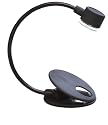 Great Point Light Flex Neck Clip-On Reading Light for Kindle (Black)