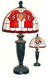 Mississippi State Bulldogs Stained Glass Lamp
