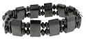 Hematite Bracelet - Tanker with 2 Disc