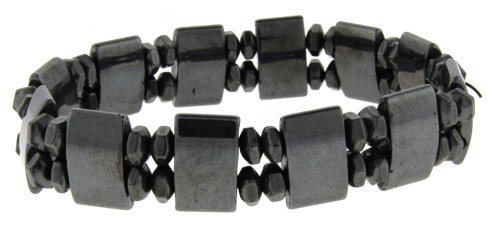 Hematite Bracelet - Tanker with 2 Disc
